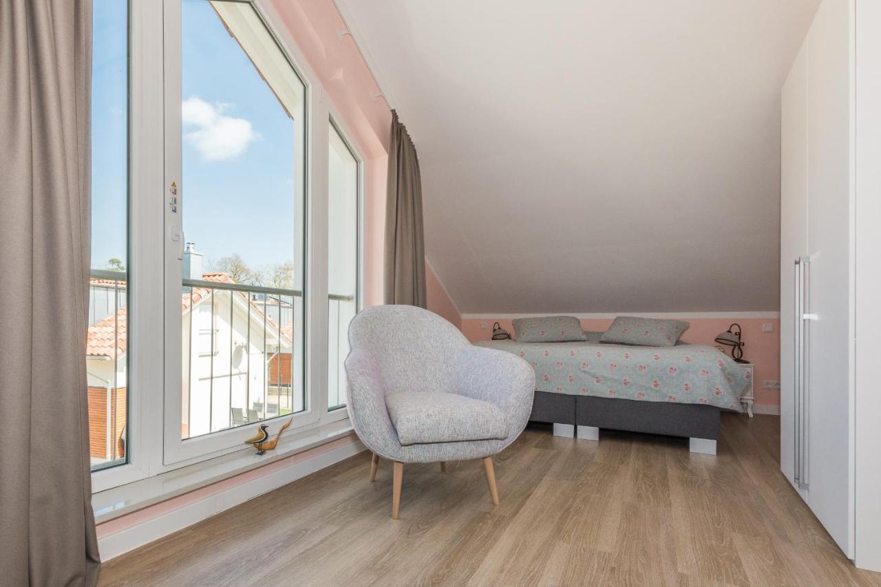 Luxus-See-Domizil mit Sauna, Kamin und Boot-130 qm für 6 Personen Krakow am See Exterior foto